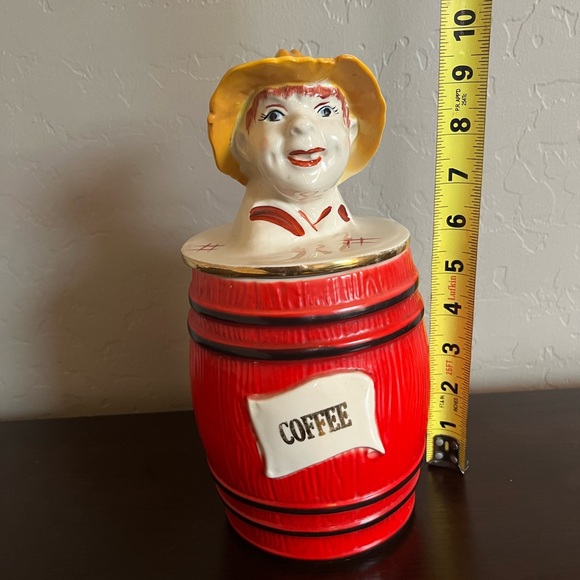 Vintage Old Macdonald Coffee Canister By Regal China - Picture 9 of 12